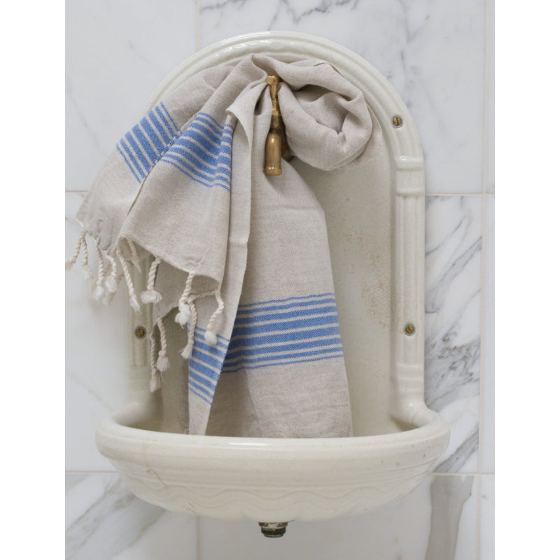 Linen Hamam Striped Towel